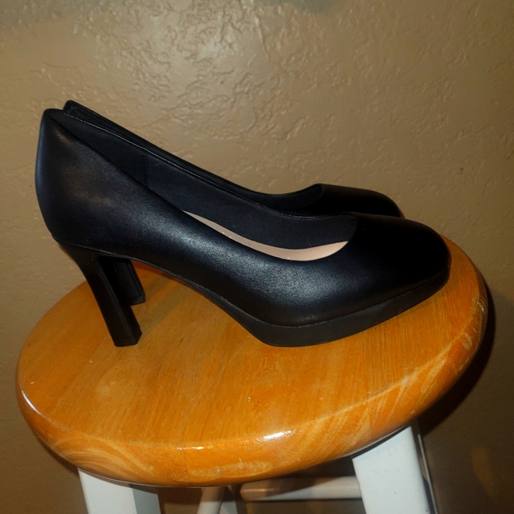 Clarks Black Heels